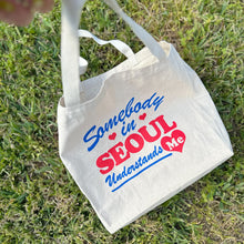 Load image into Gallery viewer, Somebody in Seoul Gusseted Tote