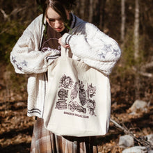 Load image into Gallery viewer, Bangtan Tattoo Gusseted Tote