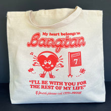 Load image into Gallery viewer, My Bangtan Heart Large Tote