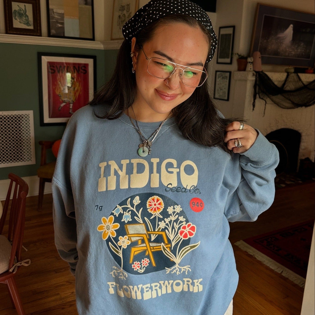 Indigo Crewneck