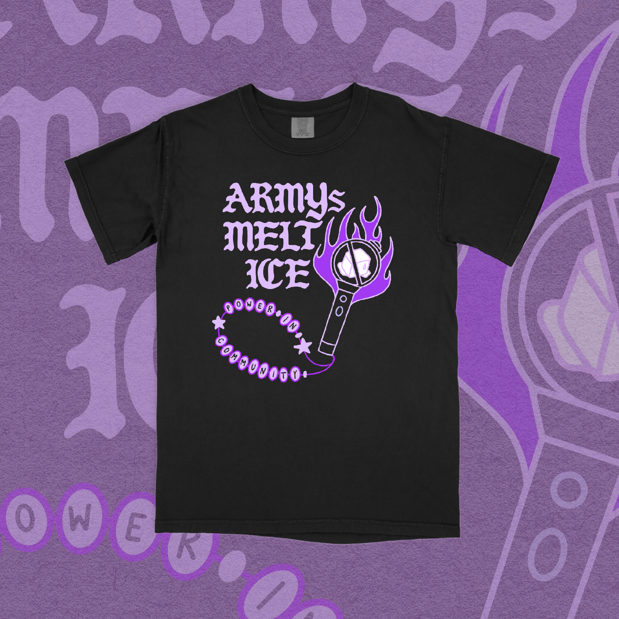 アーティスト メイド ブローチ team BTS Tシャツ テテ テヒョン Bangtan Social Club - BTS Inspired Apparel アーティスト メイド