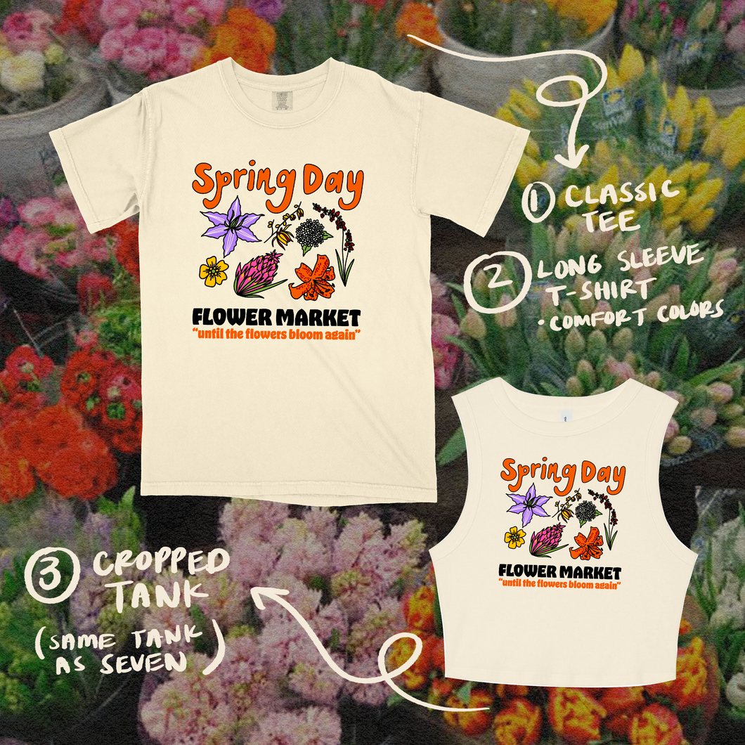 Spring Day Flower Market Shirt