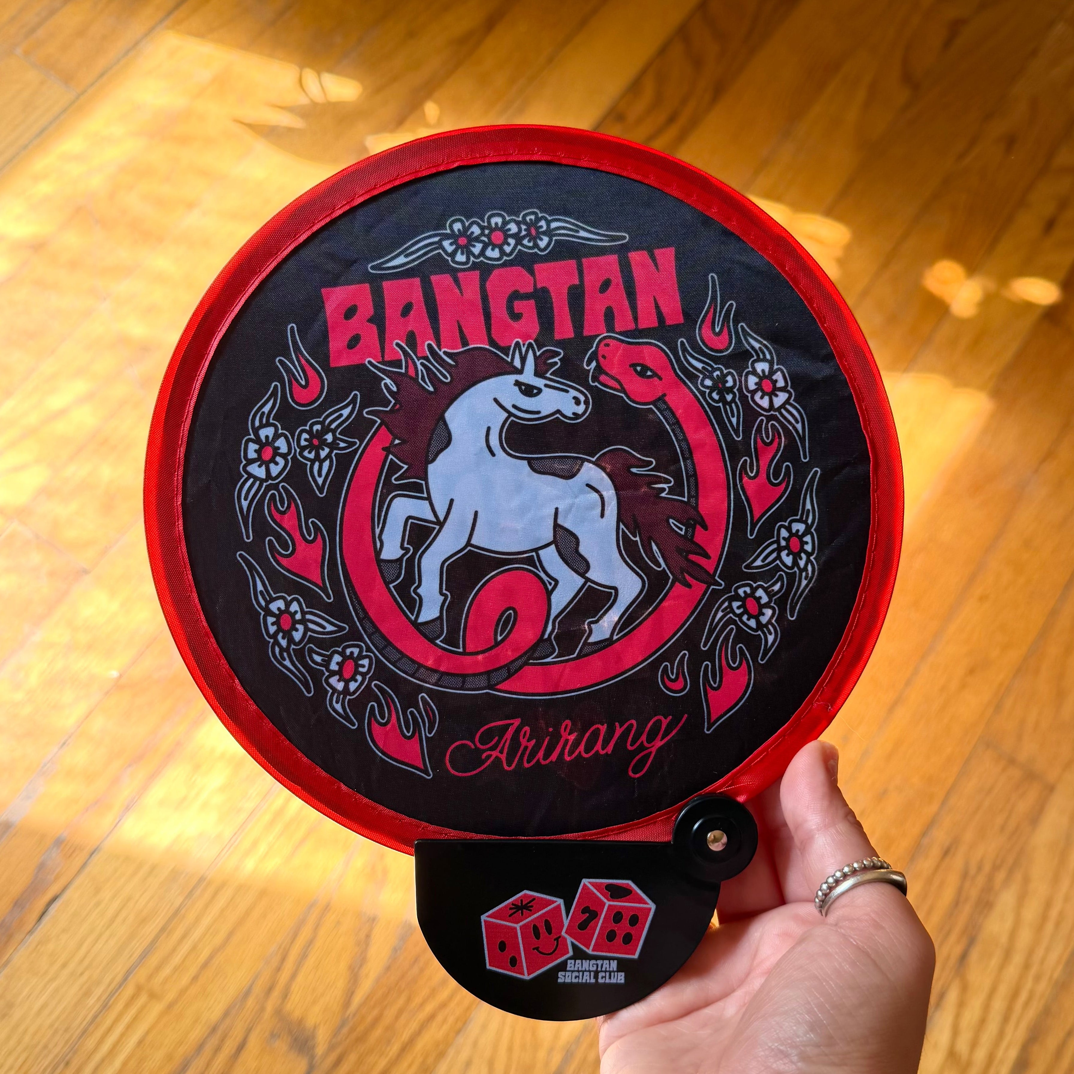 Bangtan Rises Foldable Concert Fan – Bangtan Social Club