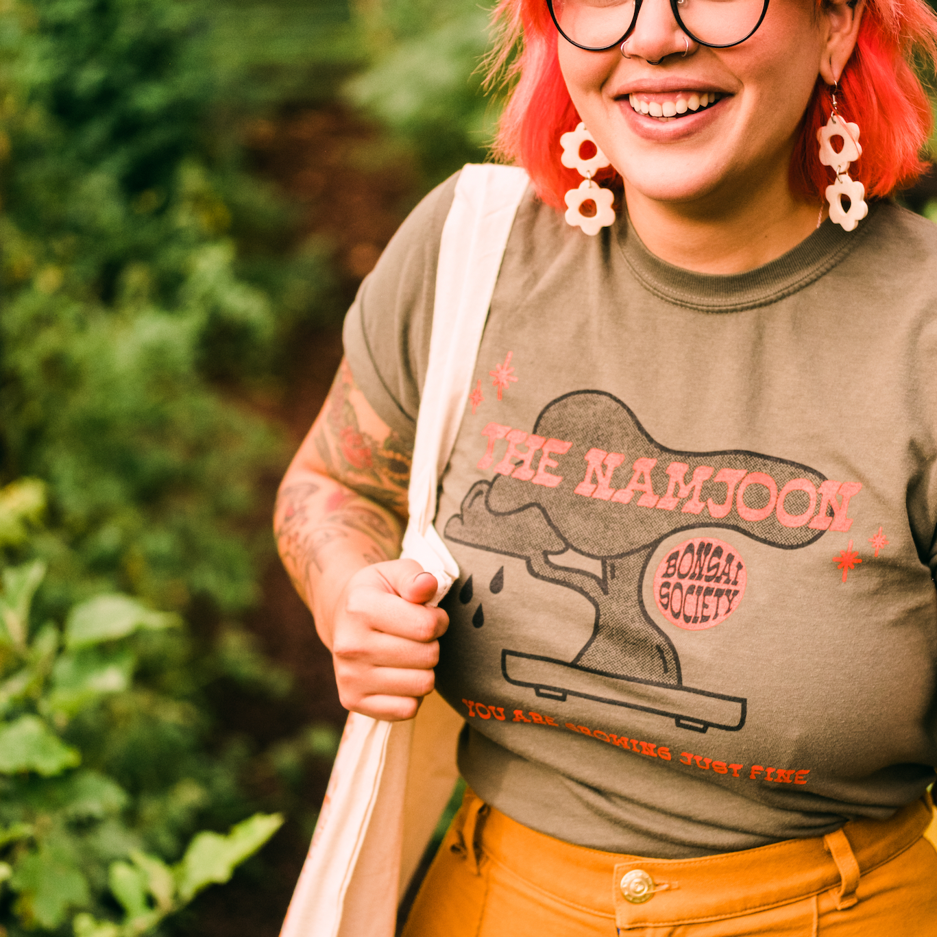 The Namjoon Bonsai Society Shirt – Bangtan Social Club
